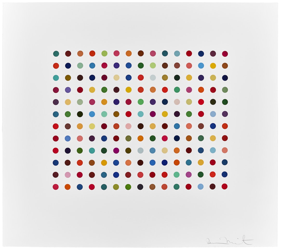 Pyronin Y by Damien Hirst