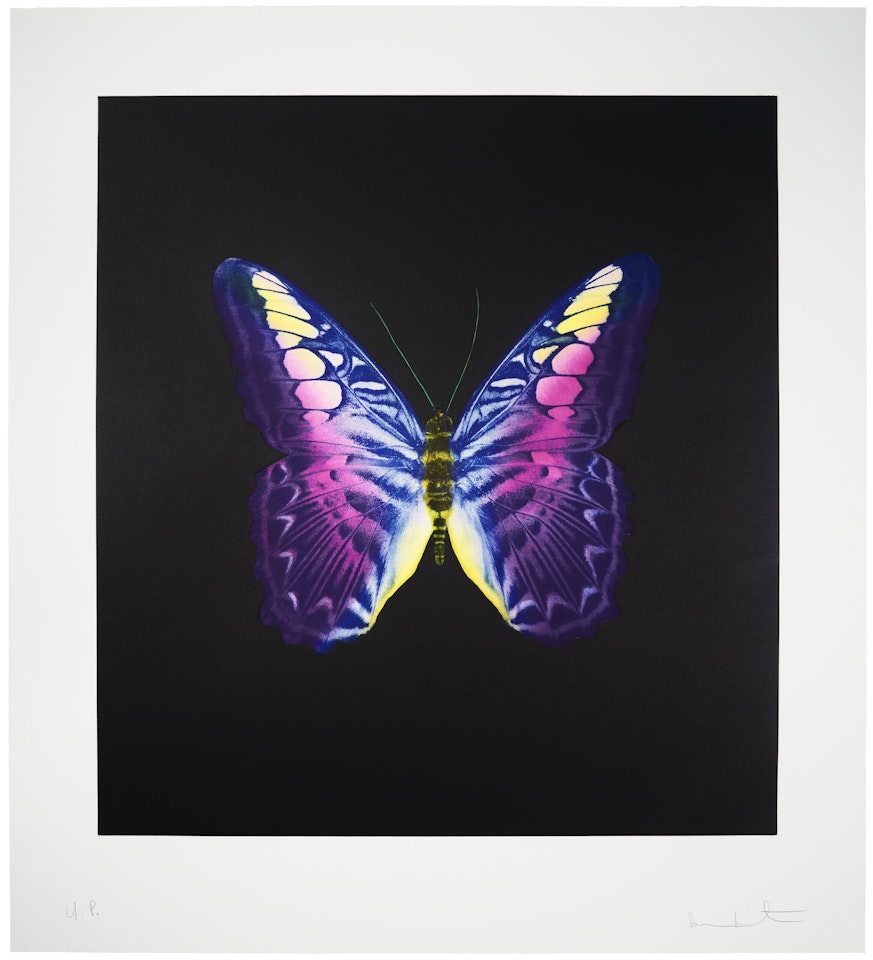The Souls on Jacob's Ladder Take Their Flight: one print by Damien Hirst