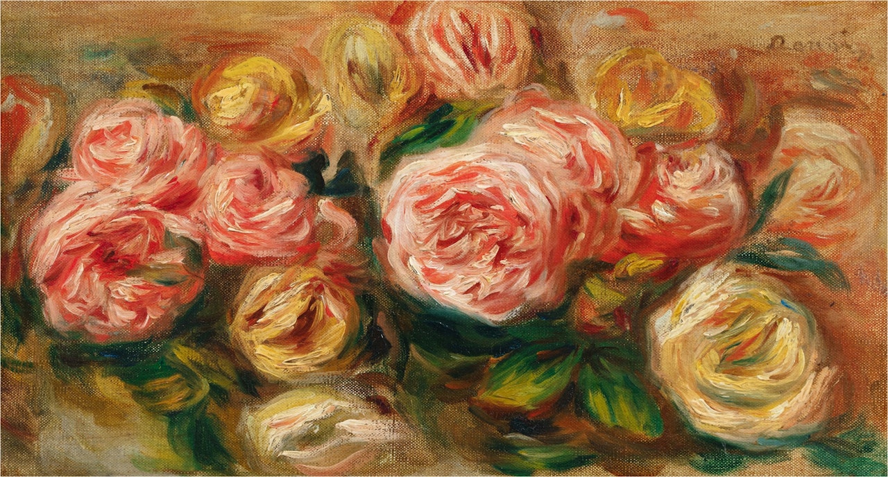 Jetée de roses by Pierre-Auguste Renoir