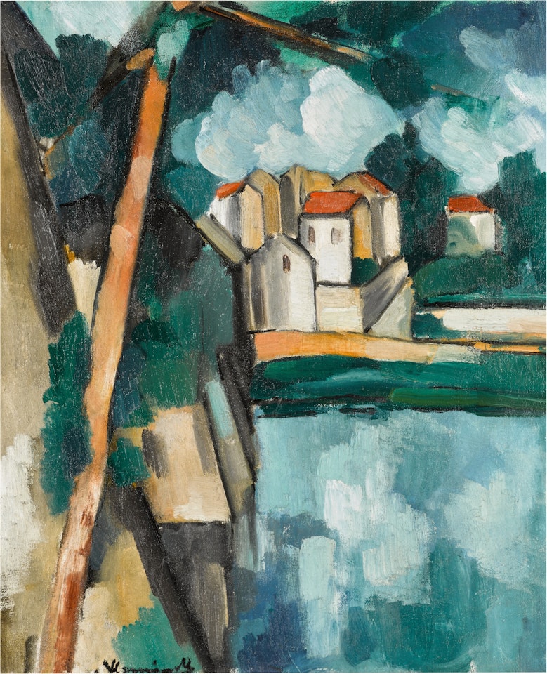 Le pont de Chatou by Maurice de Vlaminck