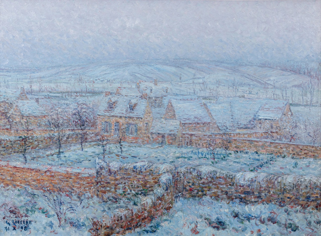 Vallée de la Seine, les Damps by Gustave Loiseau