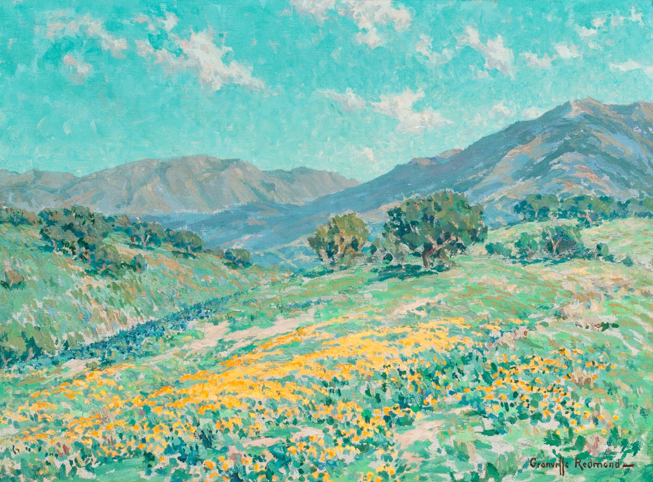 California Wildflowers  by Granville Redmond