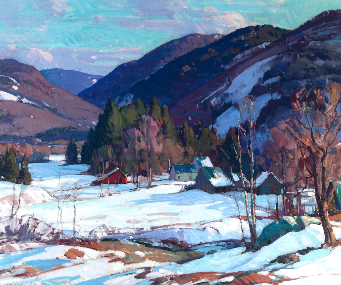 Vermont Hills  by Aldro Thompson Hibbard
