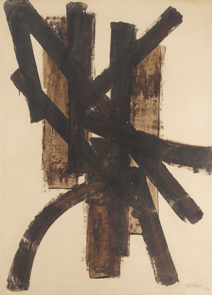 Sans titre by Pierre Soulages