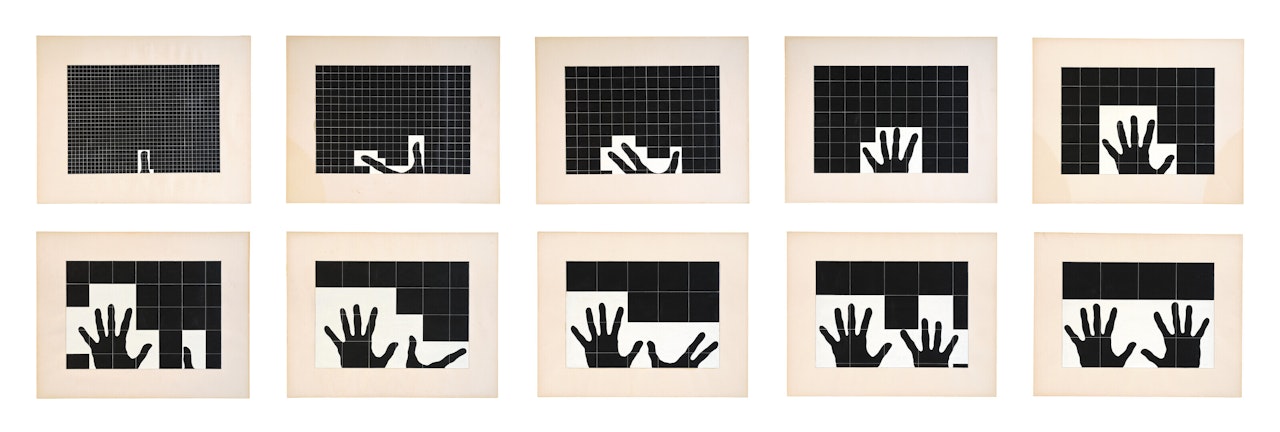 Da uno a dieci by Alighiero Boetti