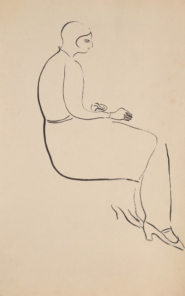 Lady Profile by Sanyu