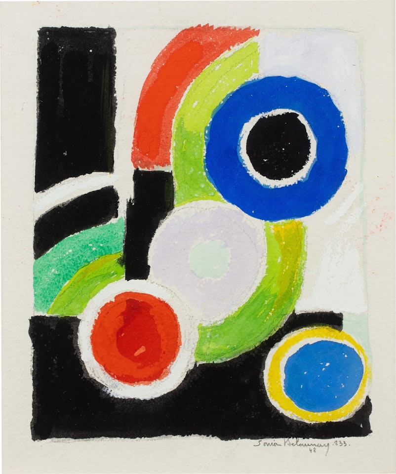Rythme coloré by Sonia Delaunay