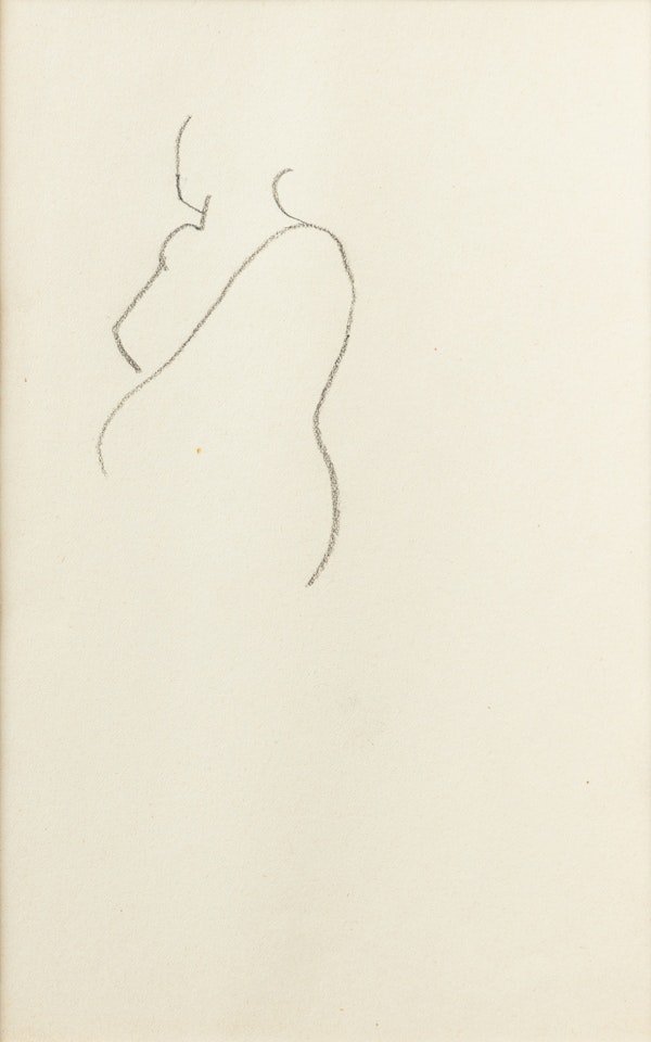 Esquisse de femme nue by Amedeo Modigliani