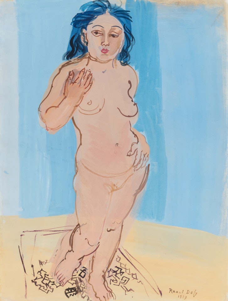 Nu debout by Raoul Dufy