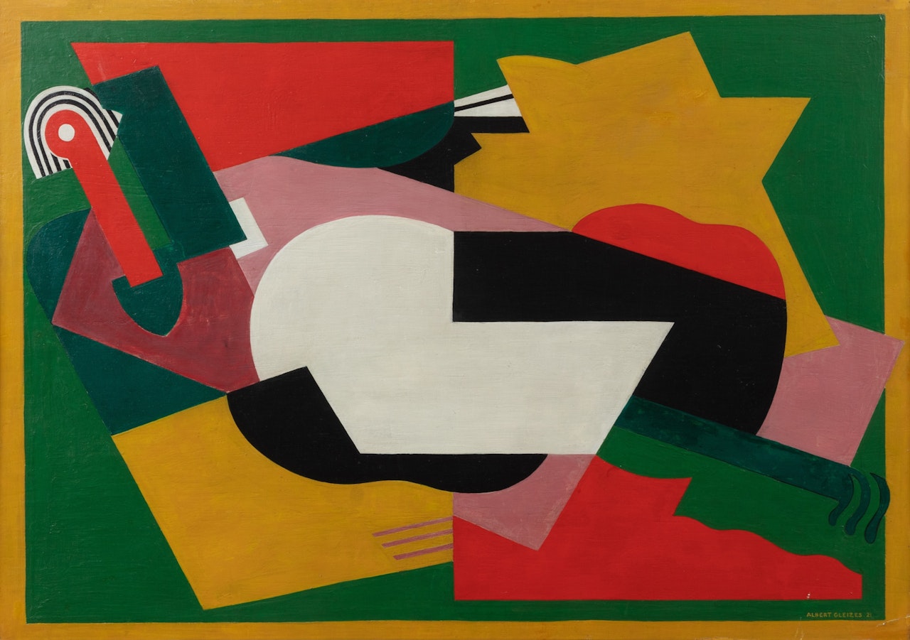 Nature morte à la guitare ou Composition by Albert Gleizes