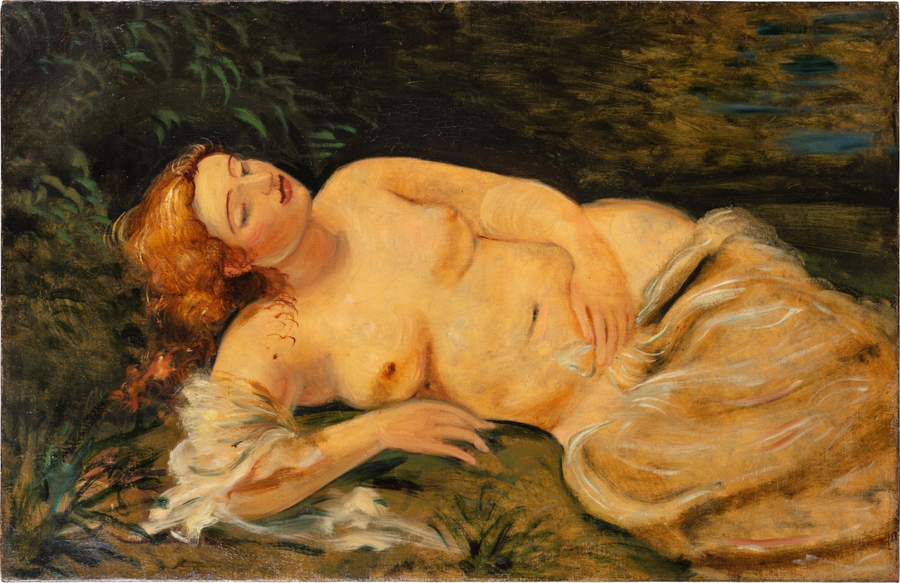 Nu allongé by Andre Derain