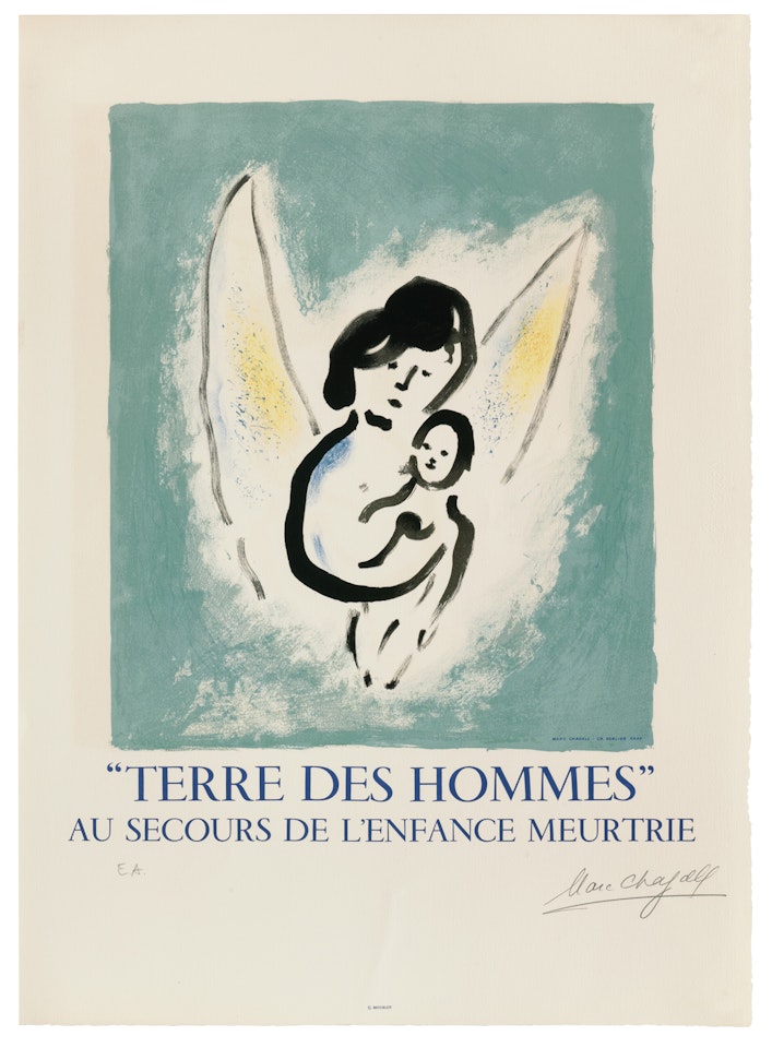 Terre des Hommes (poster) by Marc Chagall