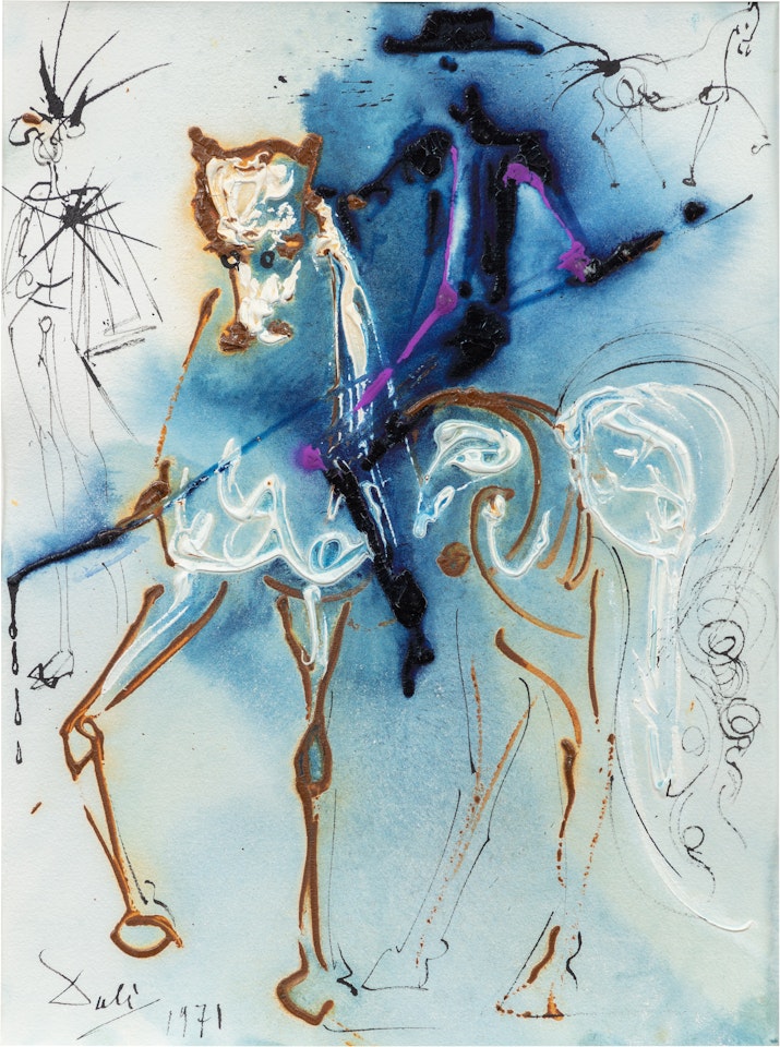 Le picador by Salvador Dali