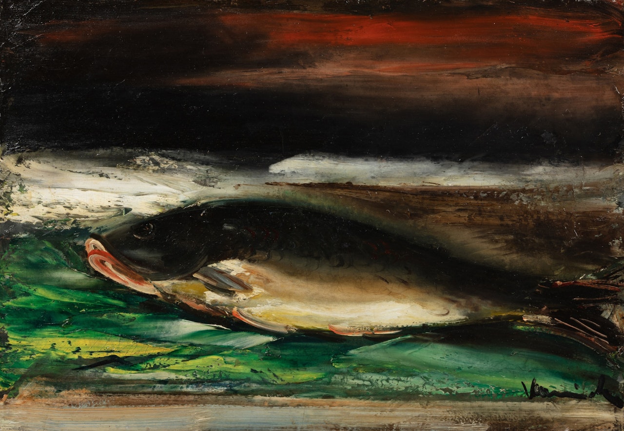 La Carpe by Maurice de Vlaminck