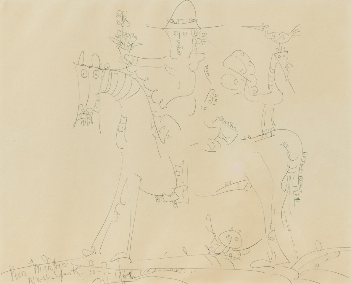 Dédicace by Wifredo Lam