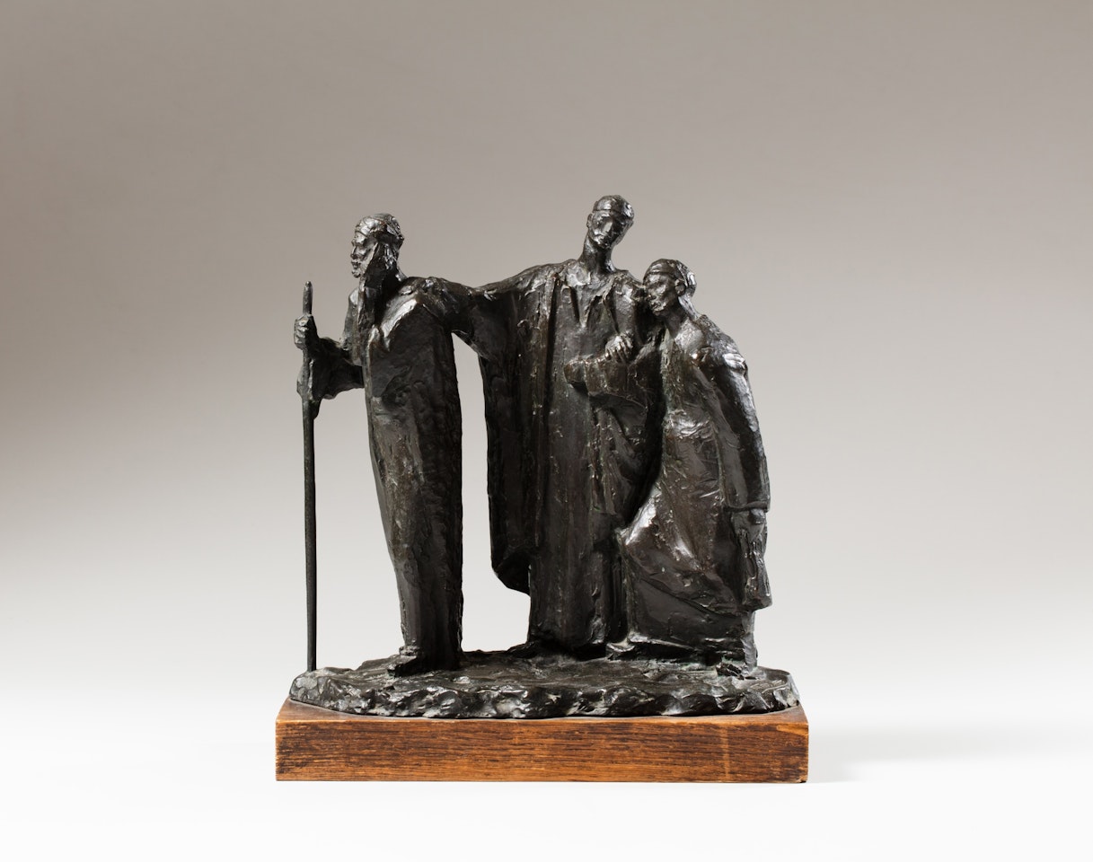 The Three Beggars by Mahmoud Mokhtar