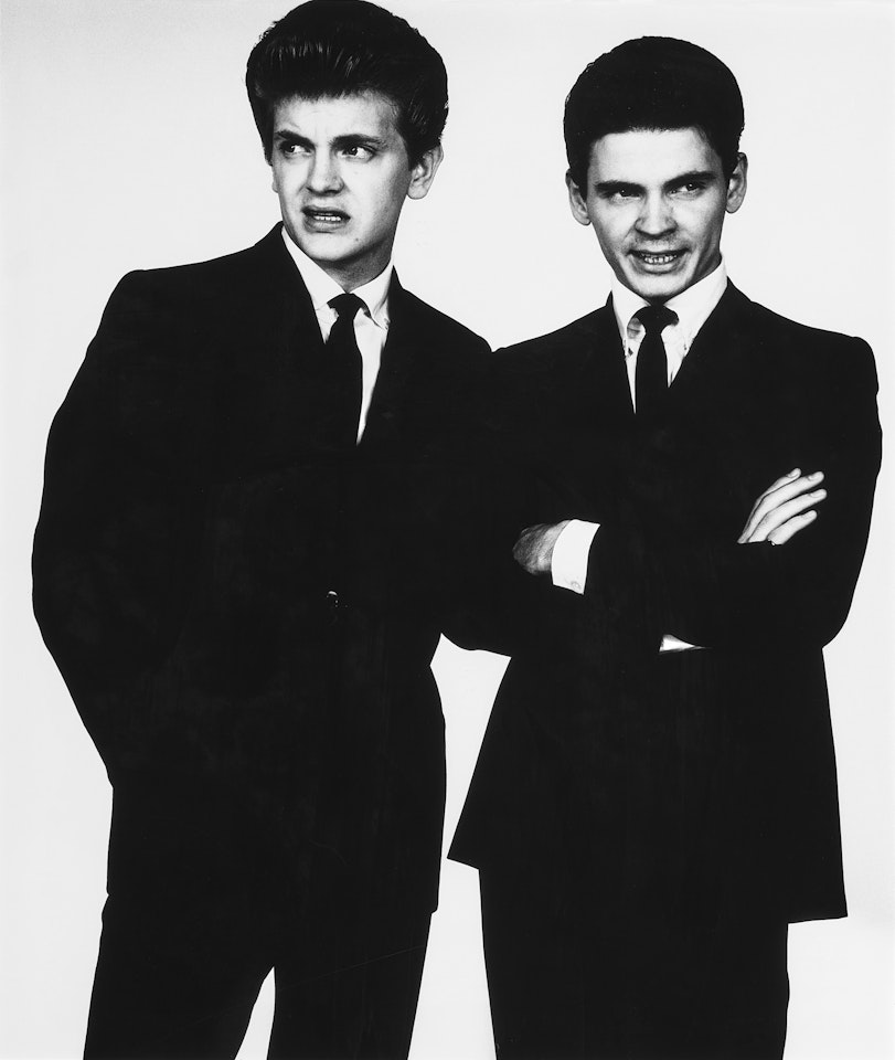 The Everly Brothers, Singers, Las Vegas, Nevada, January 17, 1961 by Richard Avedon