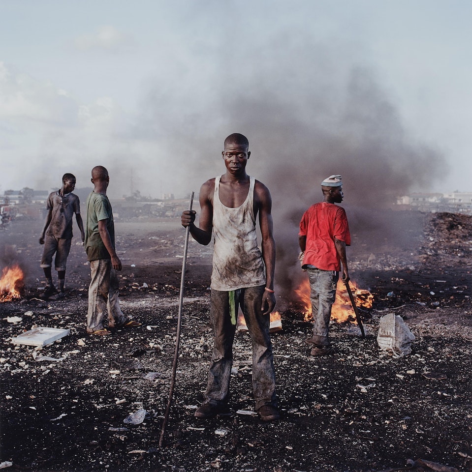 David Akore, Agbogbloshie Market, Accra, Ghana 2010 by Pieter Hugo