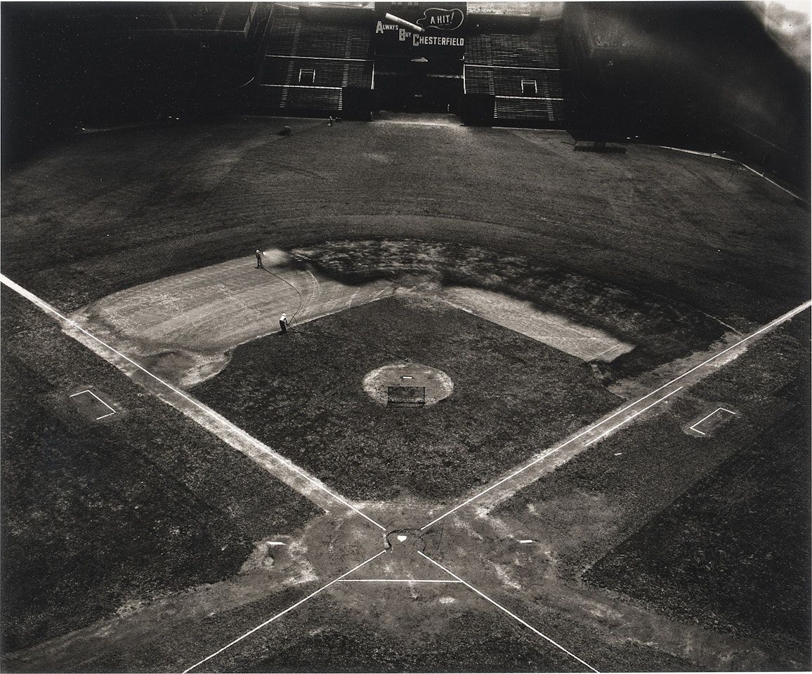 The Polo Grounds, New York by Irving Penn