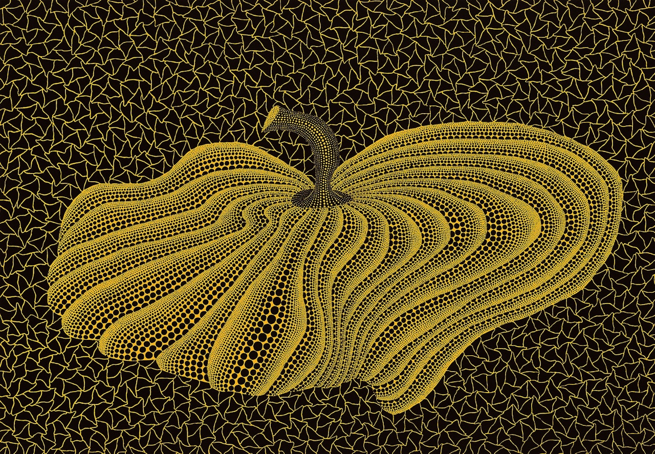 Dancing Pumpkin by Yayoi Kusama