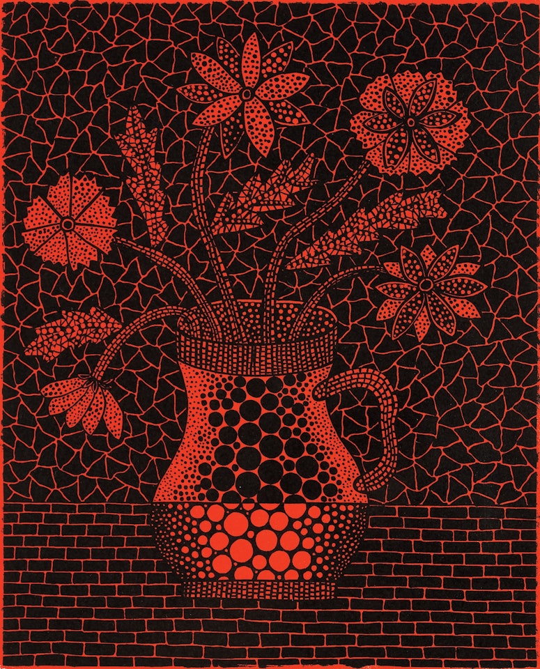 Vase (2) by Yayoi Kusama