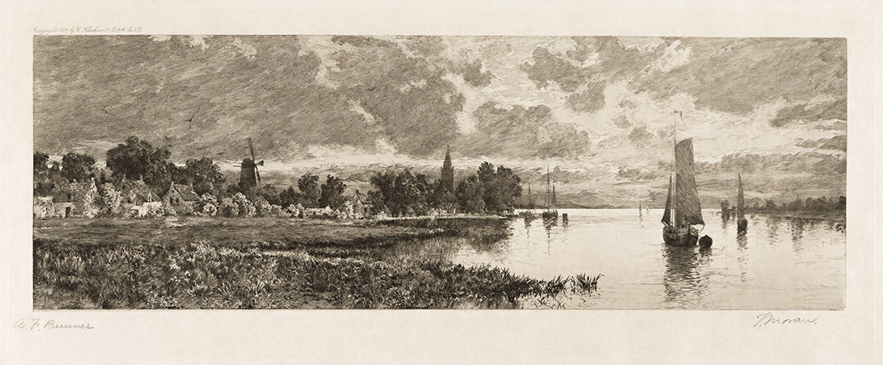 Dordrecht by Thomas Moran