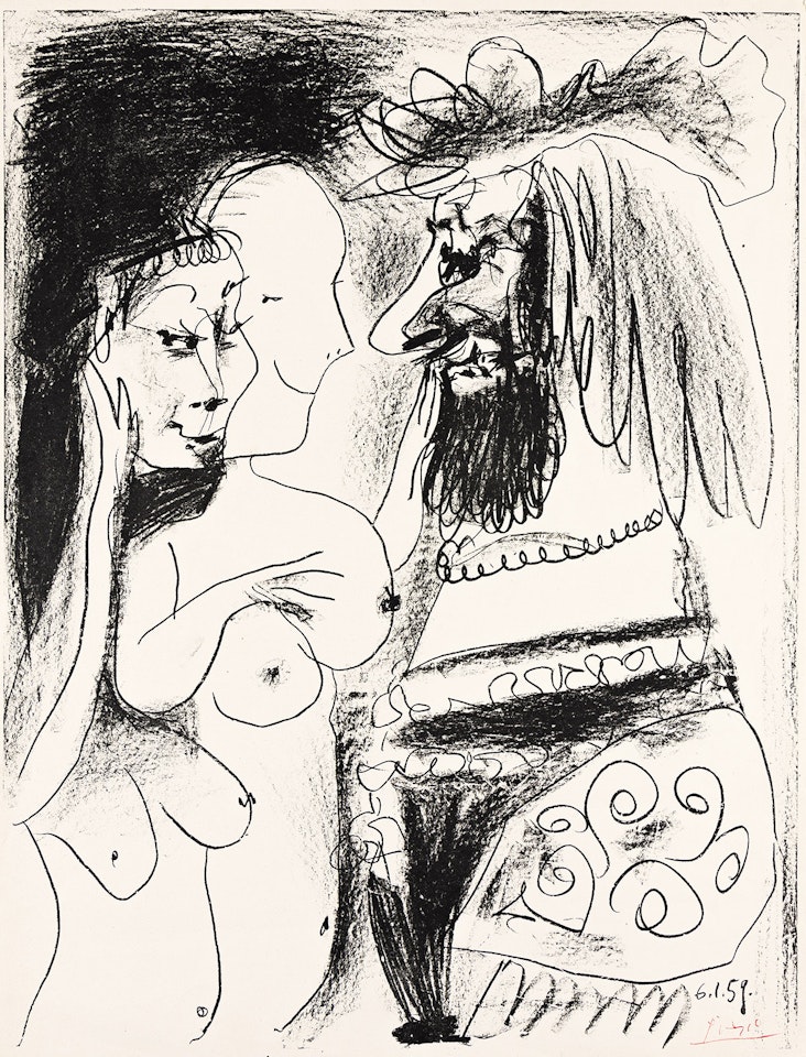 Le Vieux Roi by Pablo Picasso