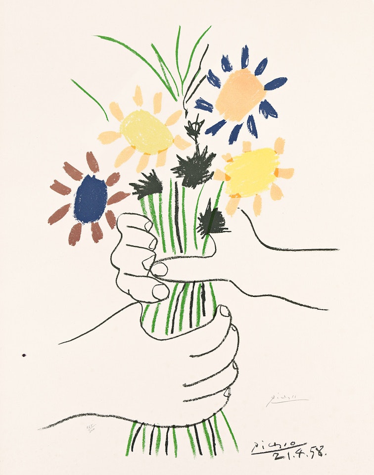 Bouquet de Fleurs by Pablo Picasso