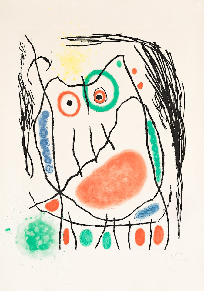 Grand Duc I by Joan Miró