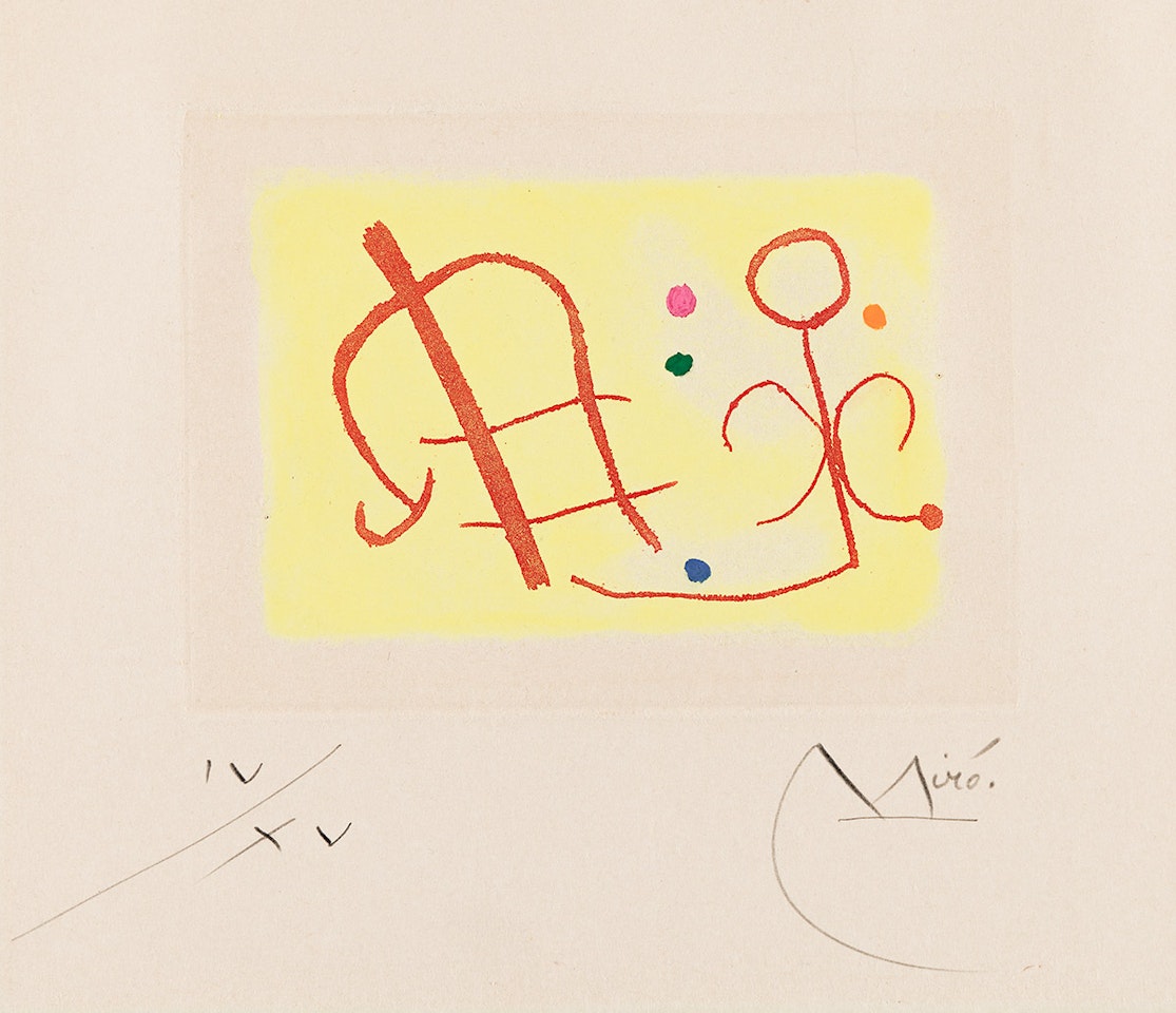 Fusées by Joan Miró