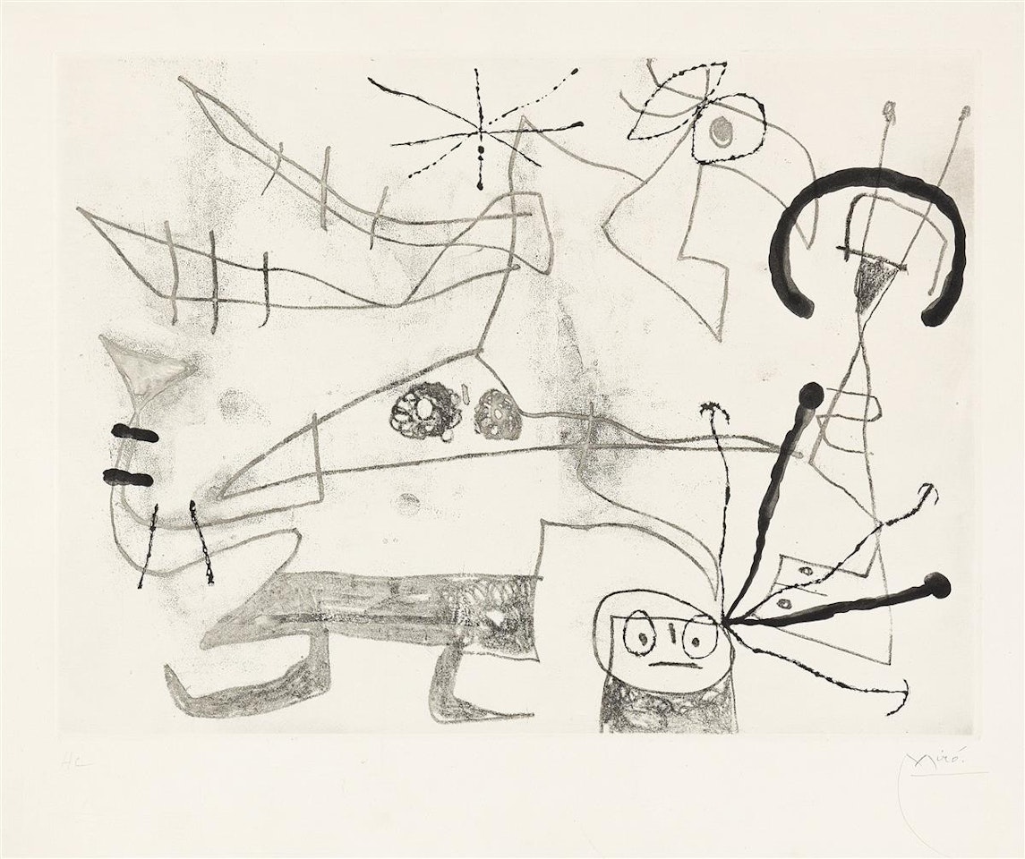 Femme-Oiseau I by Joan Miró