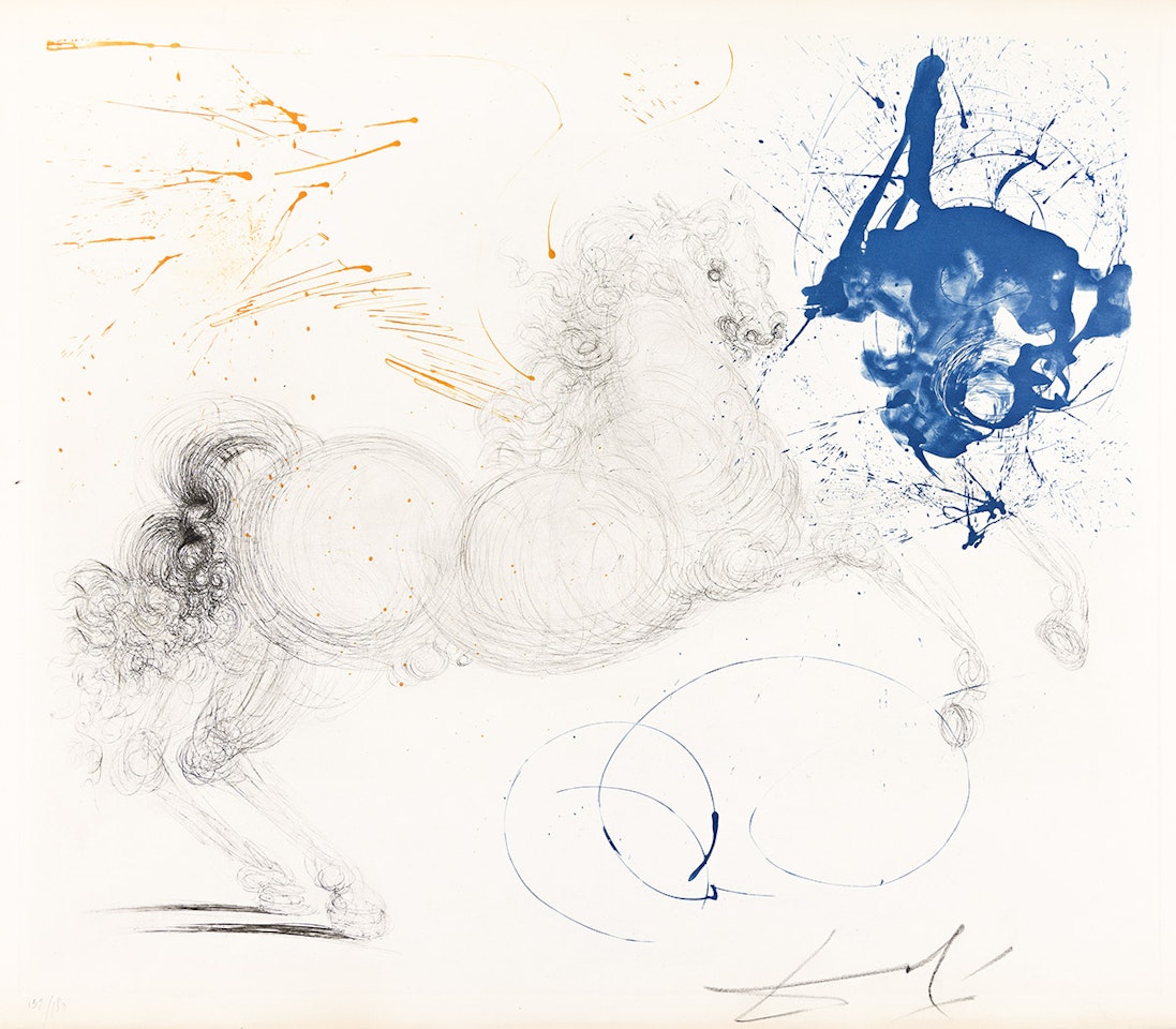 Pegasus by Salvador Dali