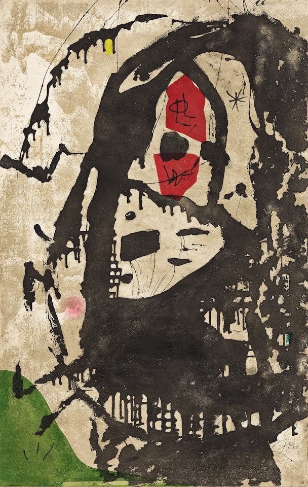 Els Gossos VI by Joan Miró
