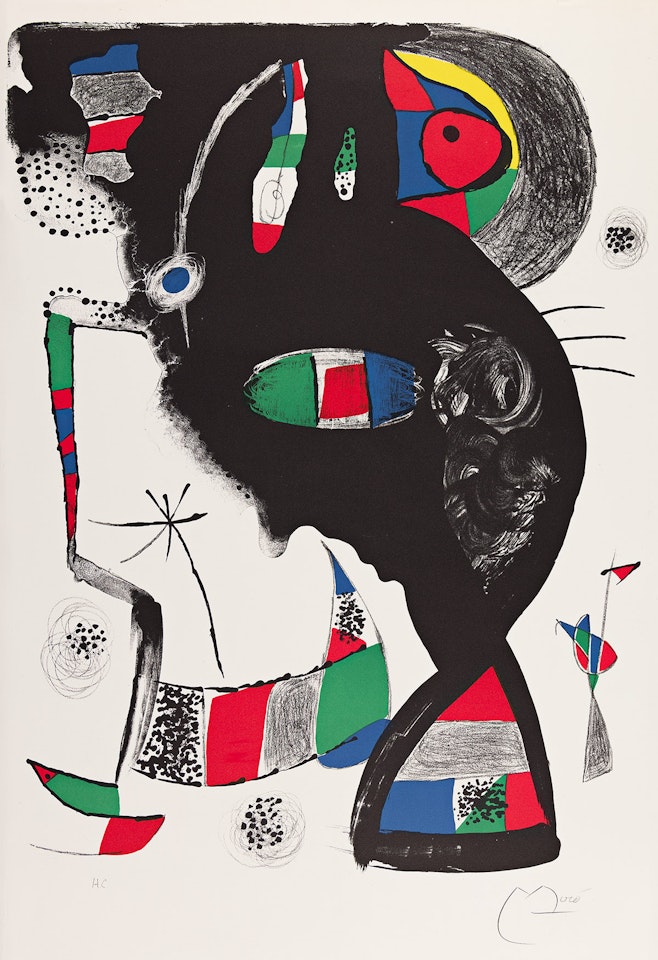 42, Rue Blomet by Joan Miró
