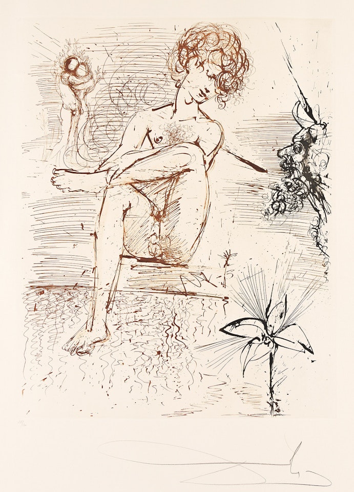 Narcisse by Salvador Dali