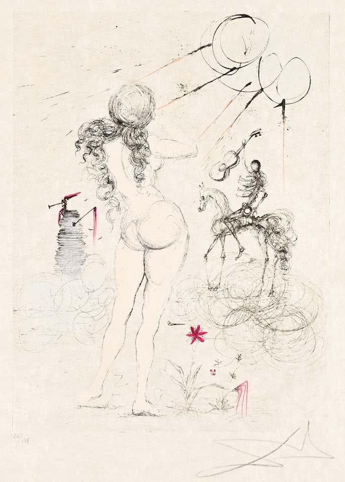 Poèmes Secrets by Salvador Dali