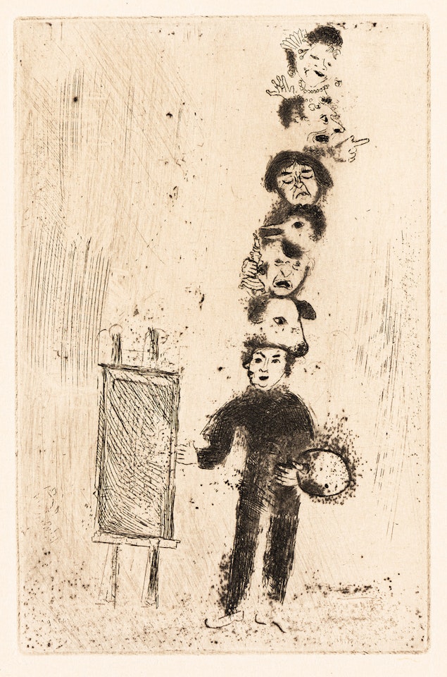 Les Sept Péches Capitaux by Marc Chagall
