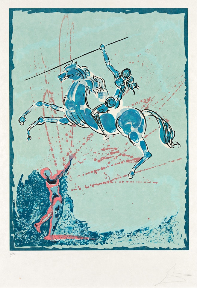 Joan of Arc by Salvador Dali