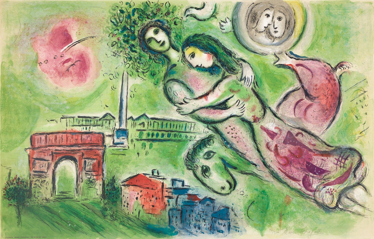 Romeo and Juliet by Marc Chagall