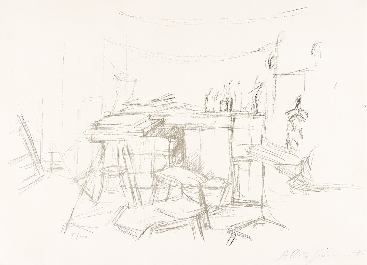 Atelier aux Bouteilles by Alberto Giacometti