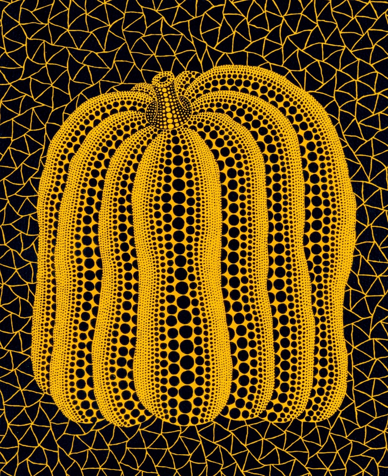 A Pumpkin (T) by Yayoi Kusama