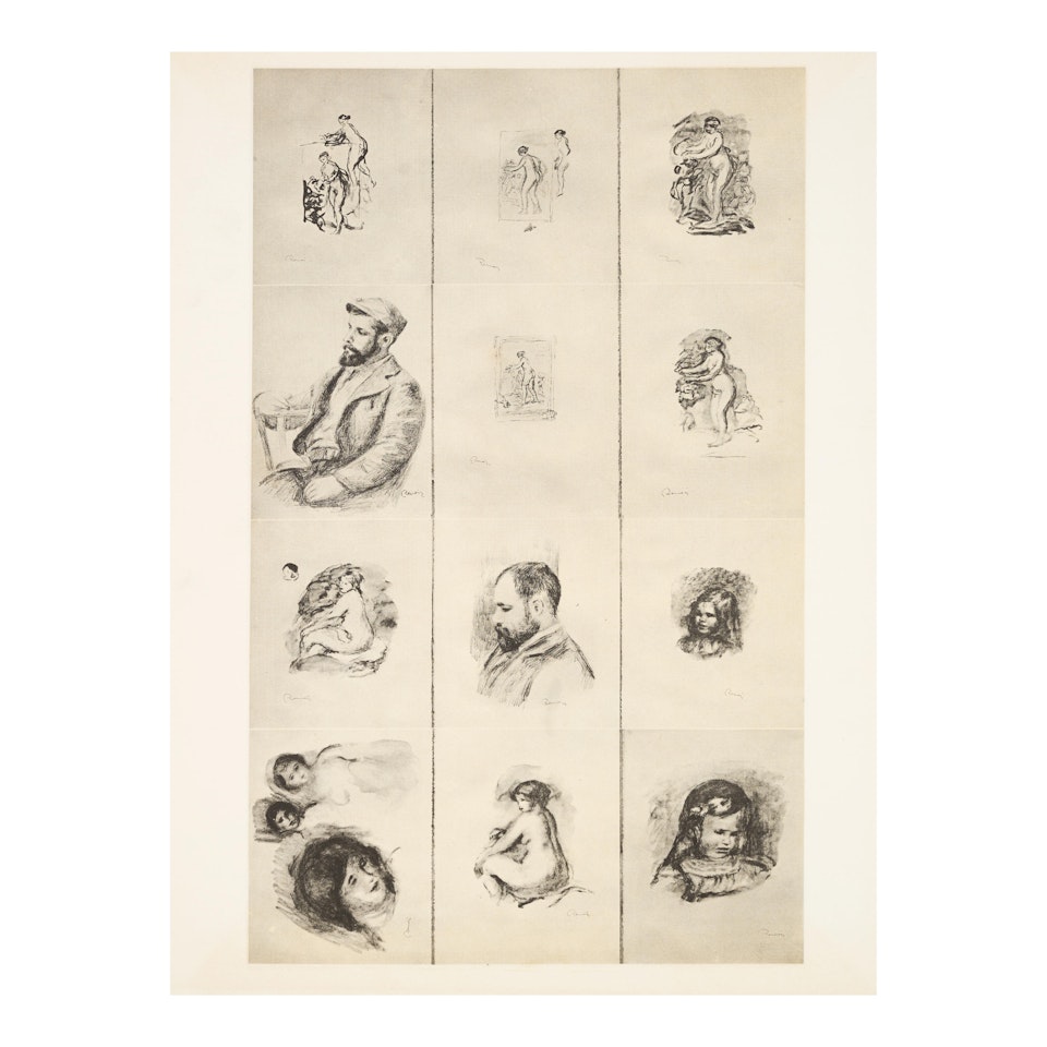(Delteil/Stella 37 à 48 ; Johnson, 118) by Pierre-Auguste Renoir