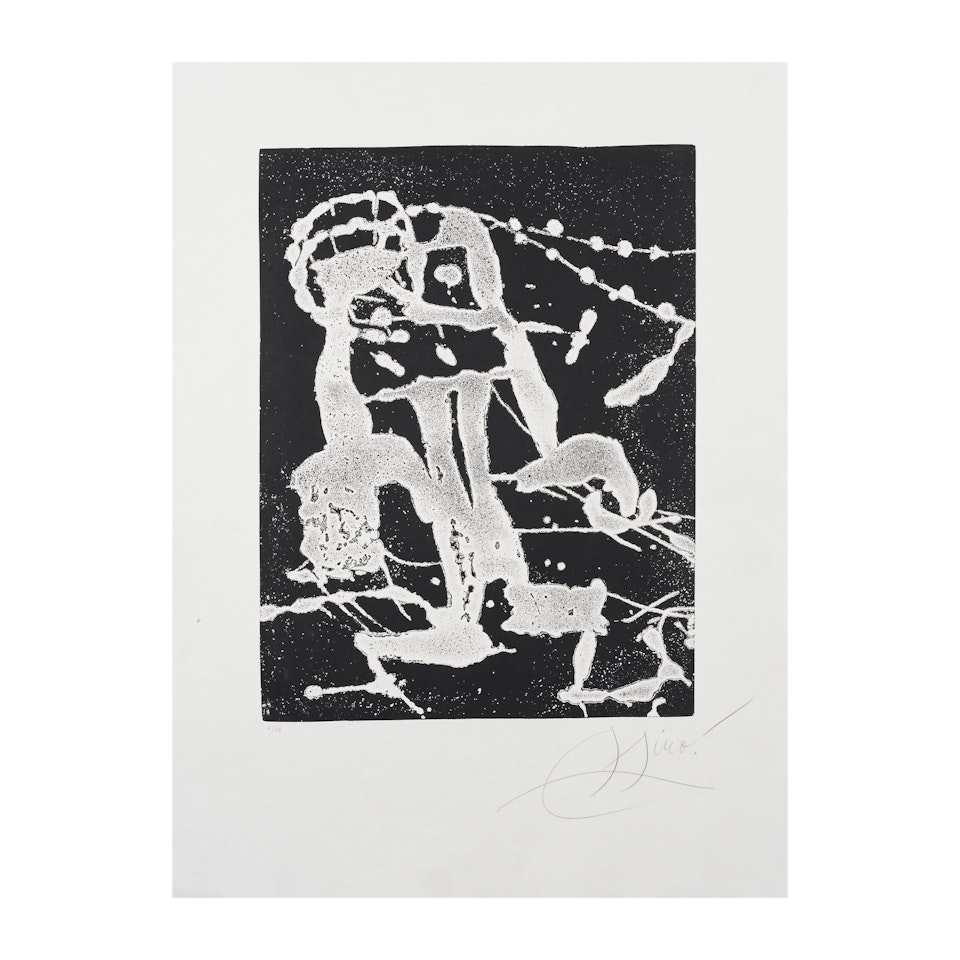 Rupestres XVIII by Joan Miró