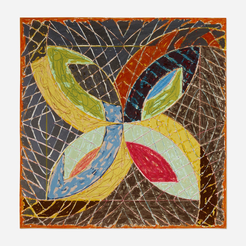 Polar Co-Ordinates III (from the Polar Co-Ordinates for Ronnie Peterson series) by Frank Stella