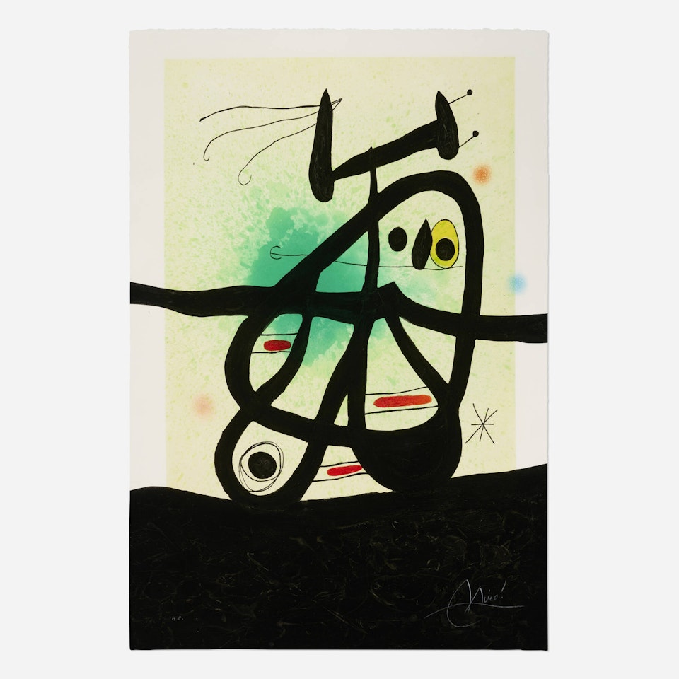 L'oiseau Mongol by Joan Miró