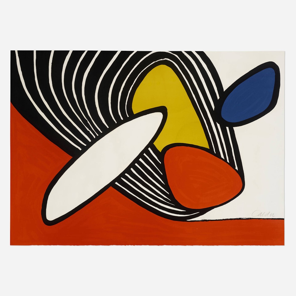 Contour Plowing by Alexander Calder