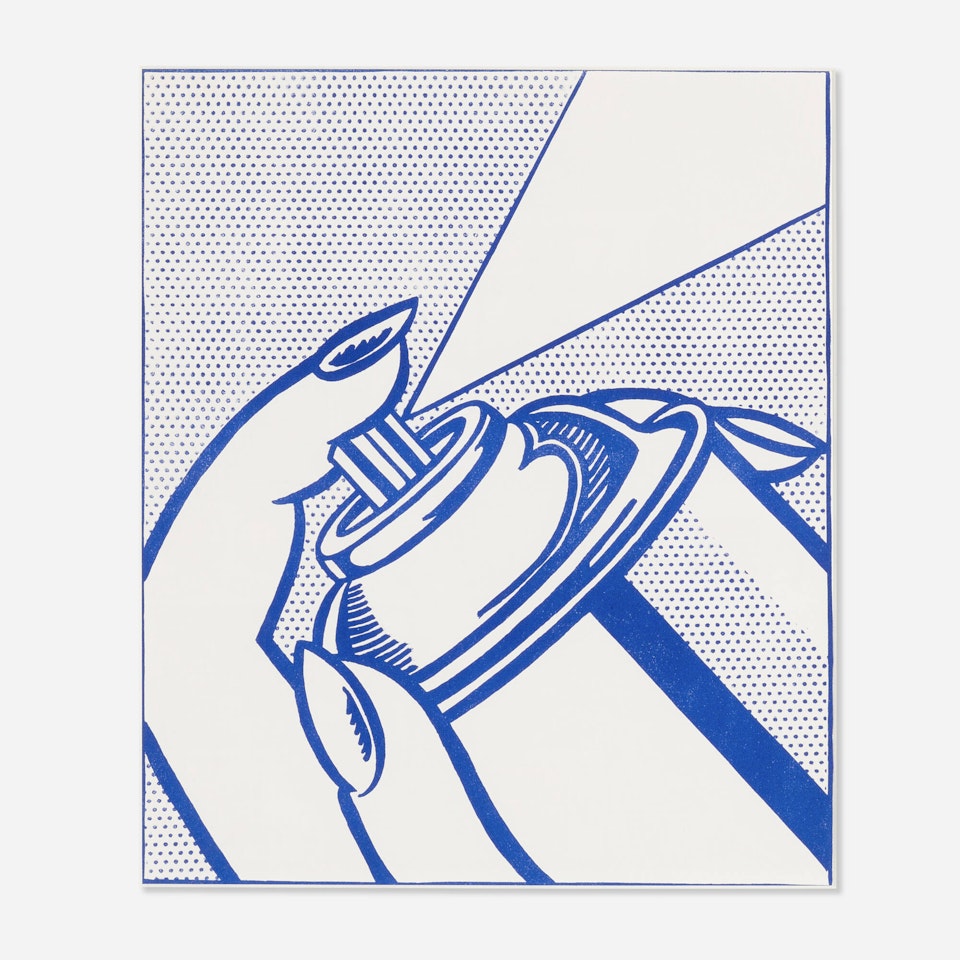 Spray Can (from the One Cent Life portfolio) by Roy Lichtenstein