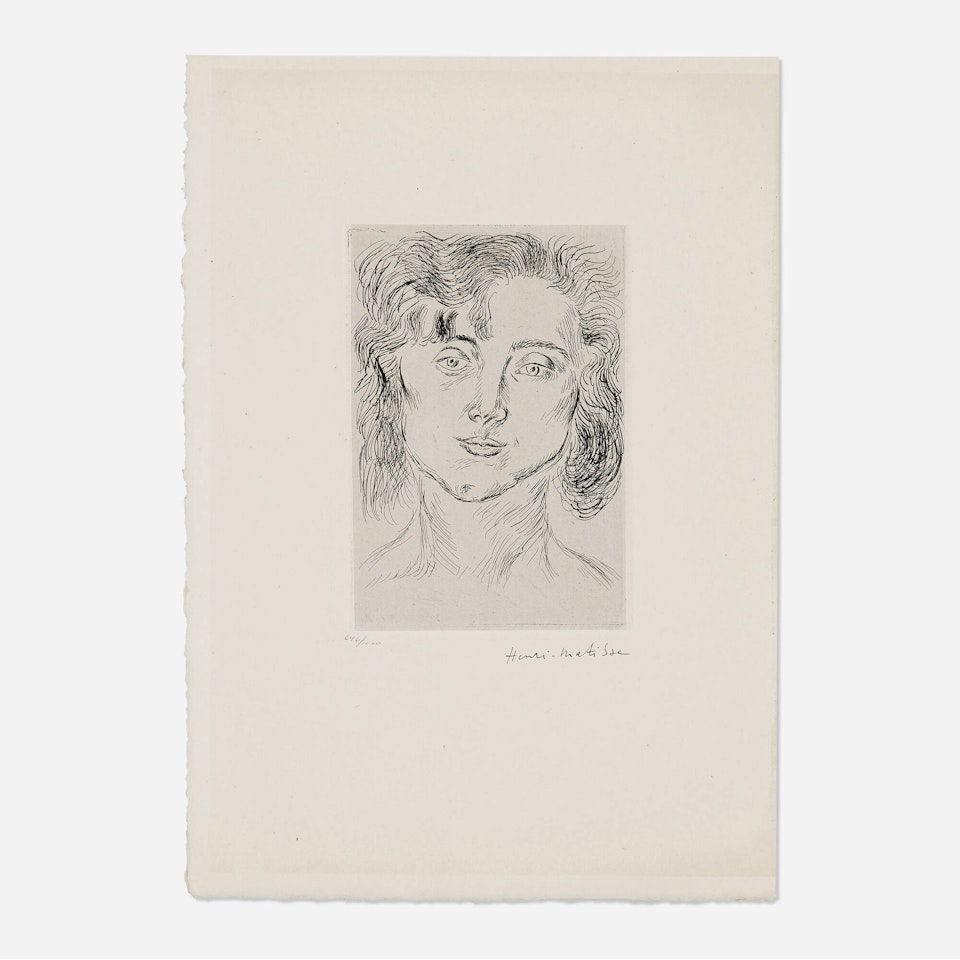 Frontispiece from Cinquante Dessins by Henri Matisse