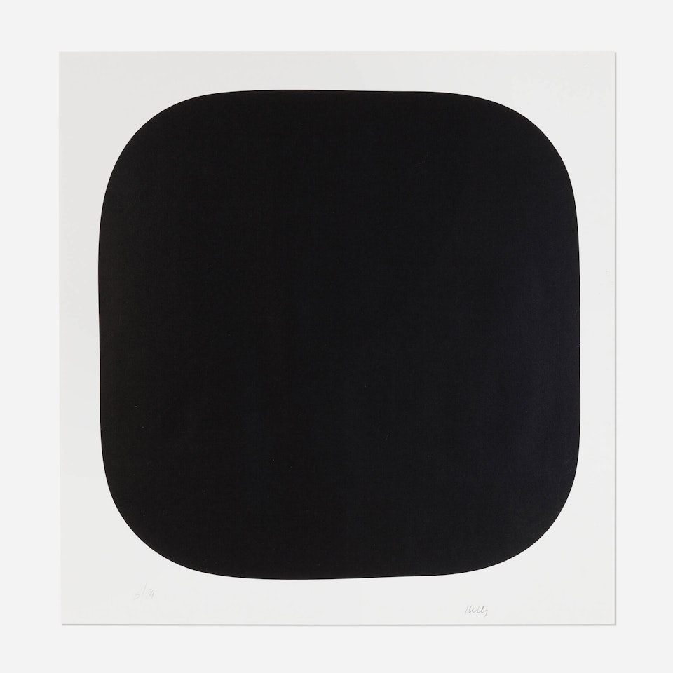 Black Variation II by Ellsworth Kelly