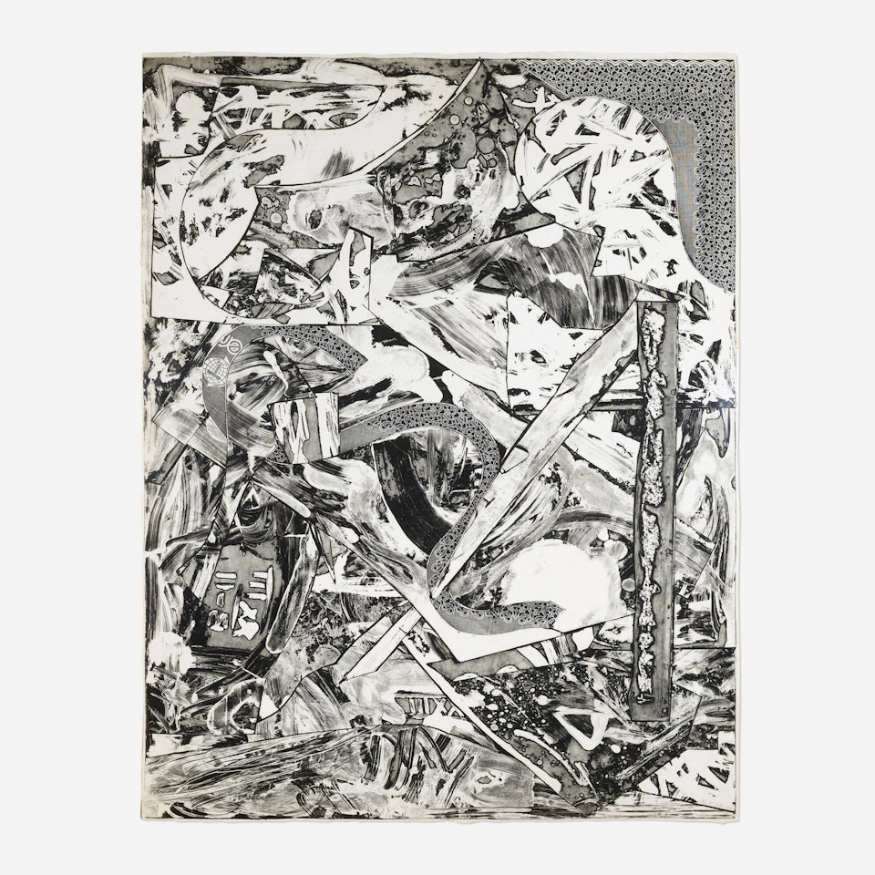 Swan Engraving IV (from the Swan Engravings series) by Frank Stella
